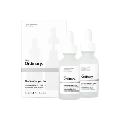 سرم هیارولونیک 2 درصد و نیاسینامید 10 درصد اوردینری(پک دو عددی)