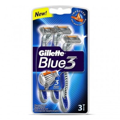 ژیلت یکبار مصرف بلو تری 3عددی