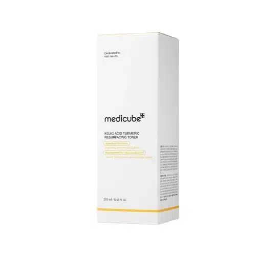 Medicube-Kojic-Acid-Turmeric-Resurfacing-Toner-250-ml-2 تونر کوجیک اسید مدی کیوب - تصویر 1