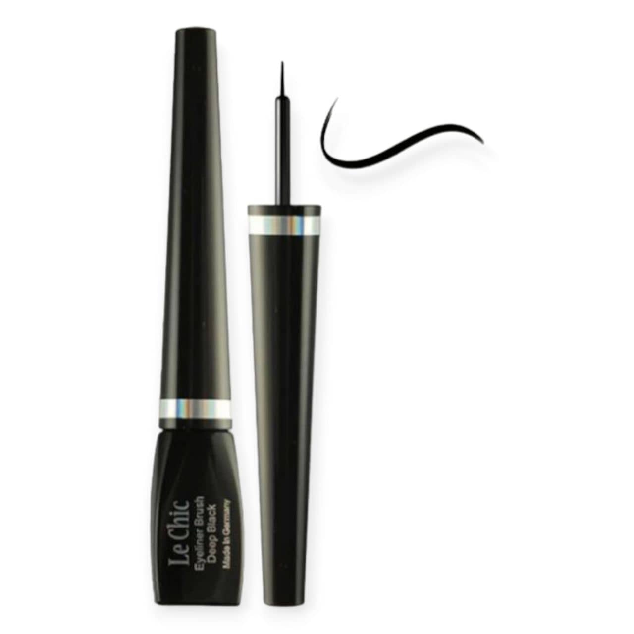خط-چشم-مویی-لچیک-Le-Chic-مدل-براش-دیپ-بلک-Brush-حج2 خط چشم مویی لچیک