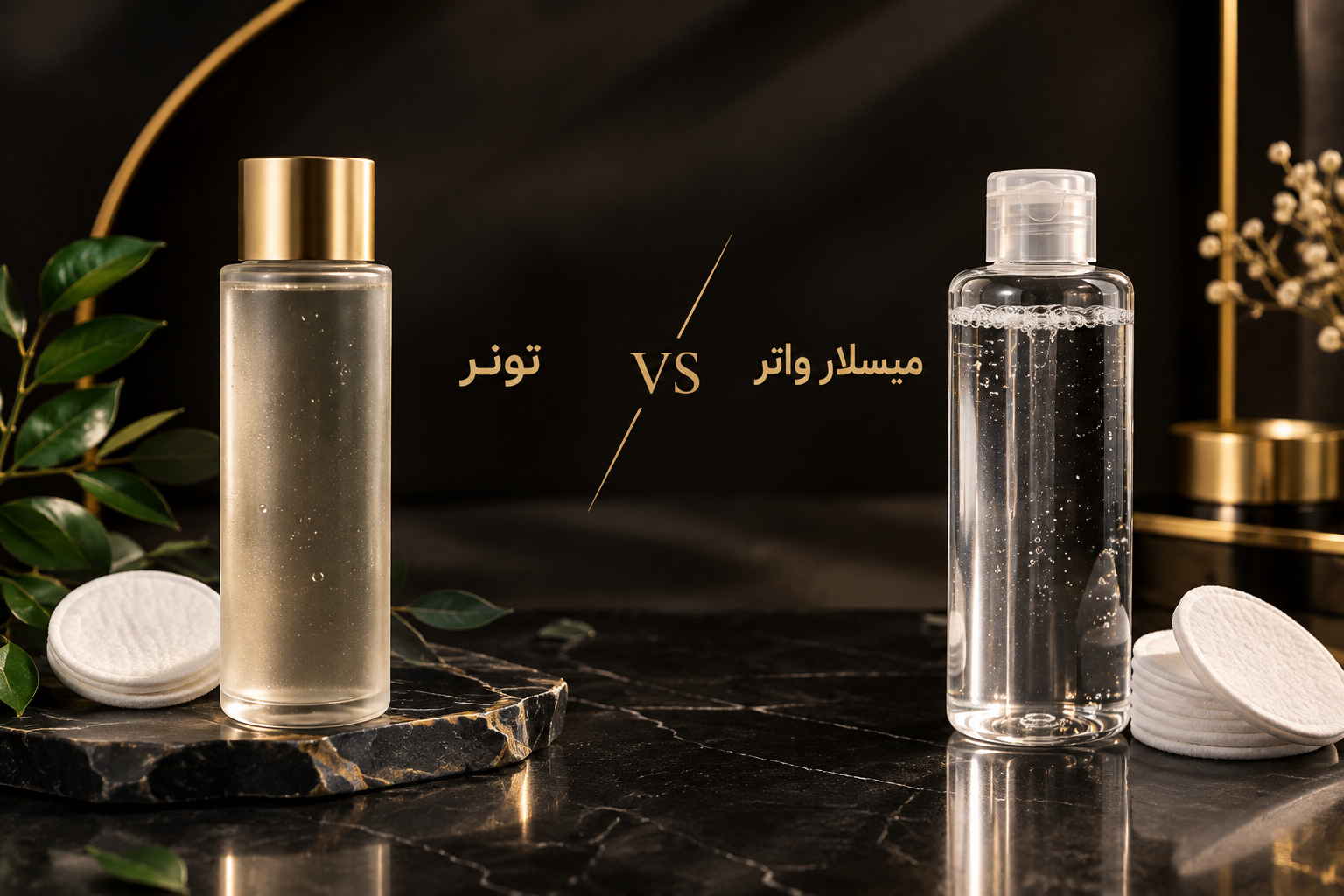 تفاوت تونر و میسلار واتر